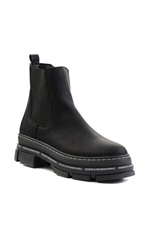 Bambi Siyah  Kadın Bot & Bootie K02643163609