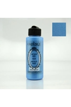 Metalik Sedefli Boya 120ml.203 Mavi