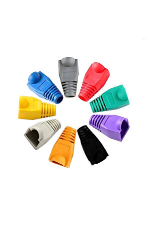 MN6 M107kb Rj45 Kılıf/400 Adet-cat6 Cat6e Cat5 Cat5e Uyumlu/rj45 Siyah Kılıf Boot-rj45 Cat5 Cat6 Kılıf