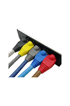 MN6 M107kb Rj45 Kılıf/400 Adet-cat6 Cat6e Cat5 Cat5e Uyumlu/rj45 Siyah Kılıf Boot-rj45 Cat5 Cat6 Kılıf