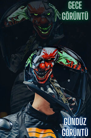 Rapid 2 Happy Dreams Kask Siyah Vizörlü (CAMLI)