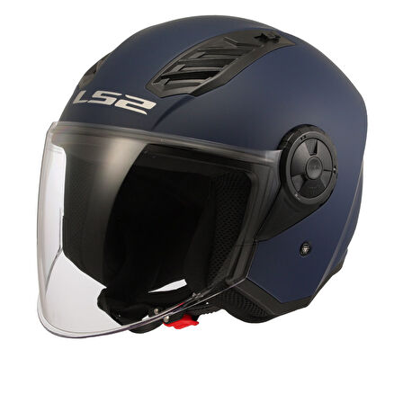 Mat Navy Mavi Kask