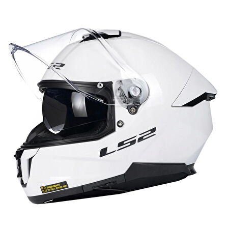 Ls2 Stream 2 Parlak Beyaz Kask
