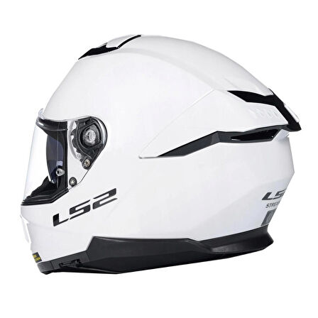 Ls2 Stream 2 Parlak Beyaz Kask