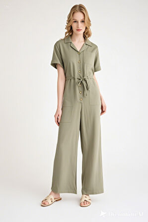 Keten Günlük Tulum