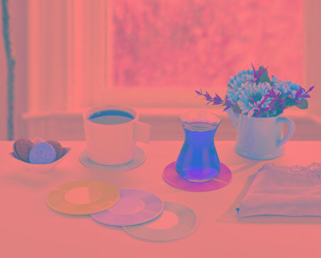 Silikon Bardak Altlığı - 3 adet