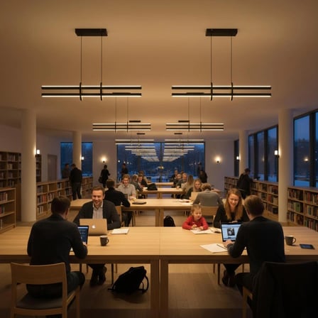 Halo Rose Gold Lineer LED Sarkıt Avize – Kumandalı Dim Edilebilir – Yukarı & Aşağı Işık - 3000K