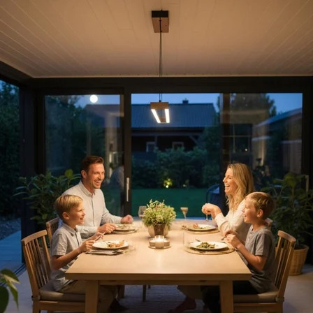 vega gold lineer led sarkıt avize – kumandalı dim edilebilir – aşağı işık - 3000k