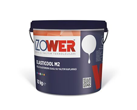 izower M2 Güçlü Elastomerik Su Yalıtım Malzemesi (BEYAZ) – 10 Kg