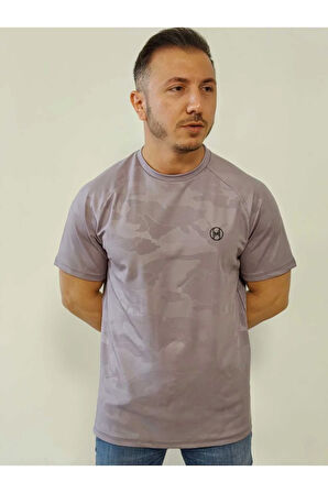 Reglan Kol Sporcu Tişört, Fitness Tişörtü, Nefes Alan Tişört,Antrenman Tişörtü, Koşu Tişörtü