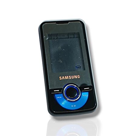 Samsung M2710 Kasa Samsung Galaxy M2710 Uyumlu Siyah Renk Orta Kasa Ön Arka Kapak Tuş Takımı