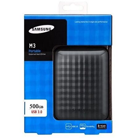 Samsung M3 500GB 2.5'' USB 3.0 Taşınabilir Harddsik