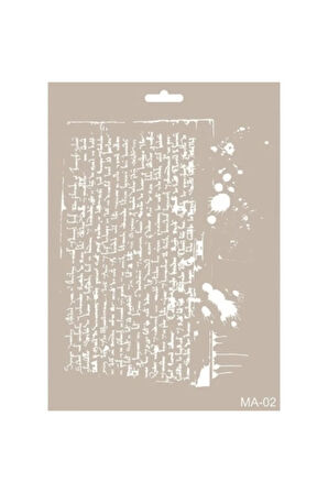 Ma02 Mix Media Stencil
