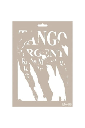 Ma06 Mix Media Stencil