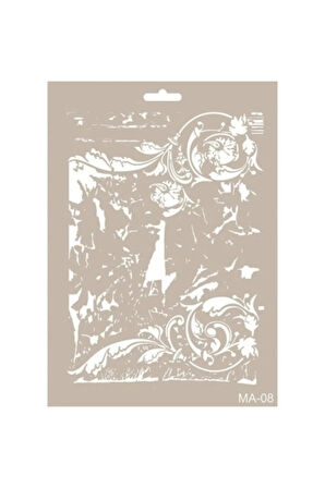 Ma08 Mix Media Stencil