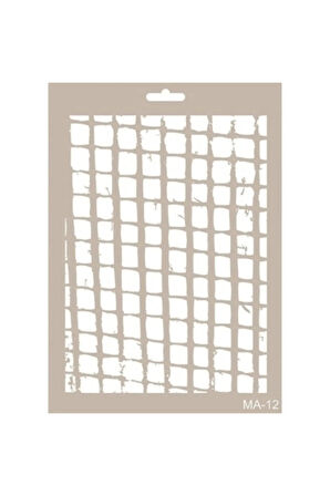 Ma12 Mix Media Stencil