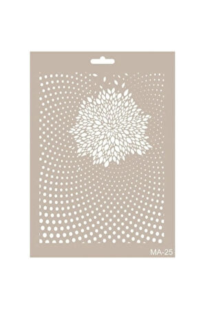 Ma25 Mix Media Stencil