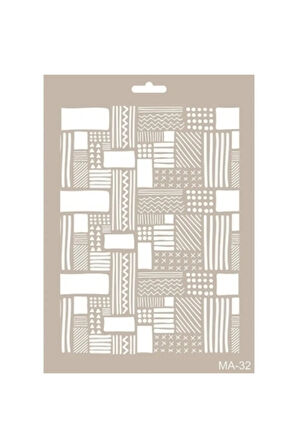 Ma32 Mix Media Stencil