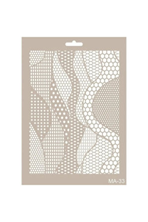 Ma33 Mix Media Stencil