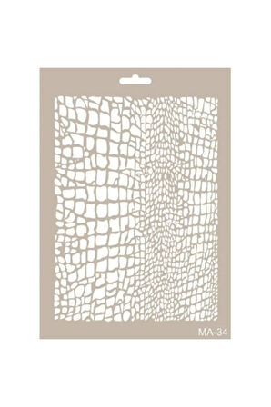 Ma34 Mix Media Stencil