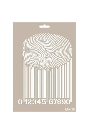 Ma36 Mix Media Stencil