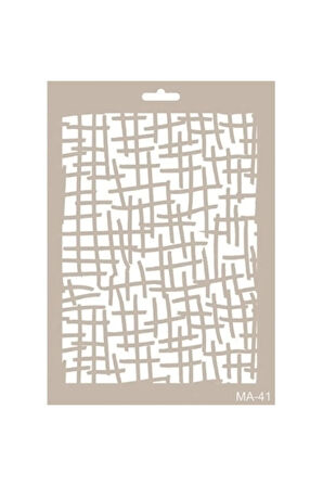 Ma41 Mix Media Stencil