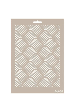 Ma54 Mix Media Stencil