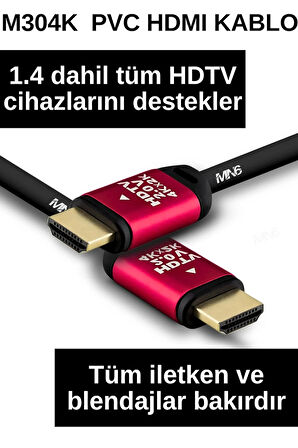 MN6 M304K 4k hdmi kablo/25 Metre hdmi kablo-HDR-HDTV2.0-3D-24K gold-Plated connector Ultra P hdmi kablo