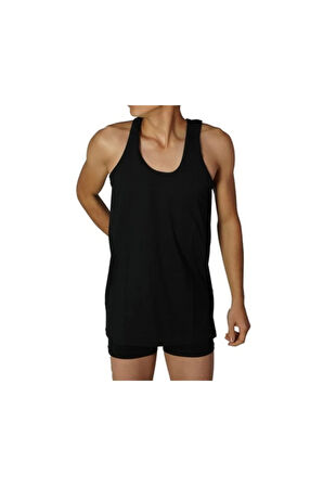 3 Adet Nazar Yıldız Erkek Atlet - Siyah