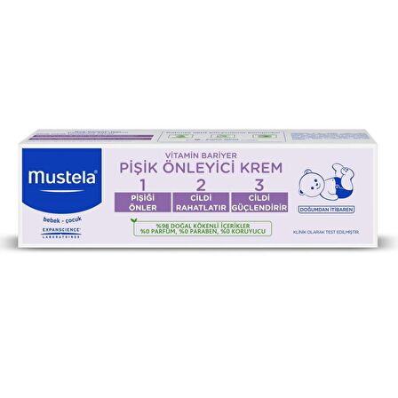 Mustela Vitamin Barrier 1-2-3 Cream 50ml