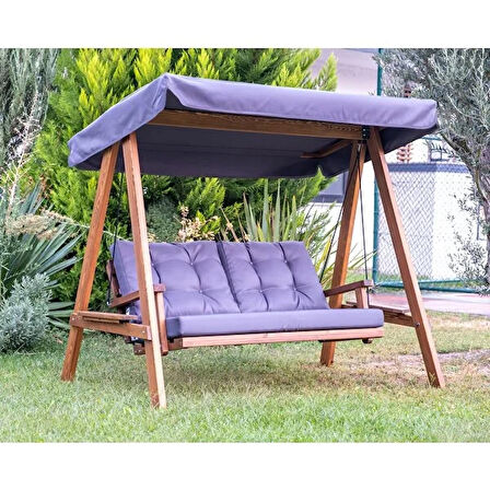 PERA 2000 Ahşap Bahçe Teras Balkon Salıncağı