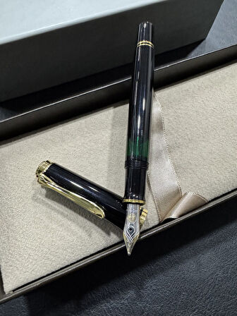 Pelikan Souveran M400 Dolma Kalem Siyah F UÇ