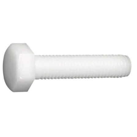 M5x40 Altıköşe Başlı Plastik Civata (10 ADET)