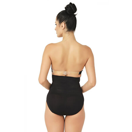 Siyah Mı Emay 2029 Masajlı Double Slip Korse