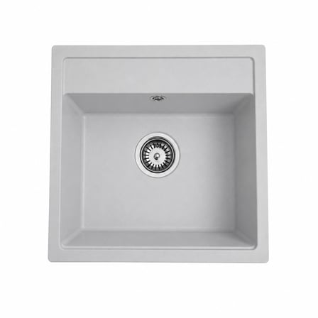GRANİT EVİYE 56X50 GRİ MUTFAK EVİYESİ