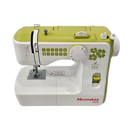 MOONSTAR EV TİPİ DÜZ DİKİŞ MAKİNASI 12 DESENLİ / MODEL 588