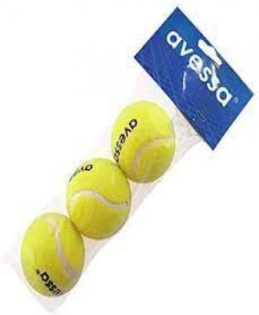 Premium Set Çocuk Antrenman TT-100 Tenis Topu Sarı Poşet Ambalaj 3'LÜ