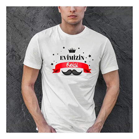 Babalar Günü Baskılı Tshirt