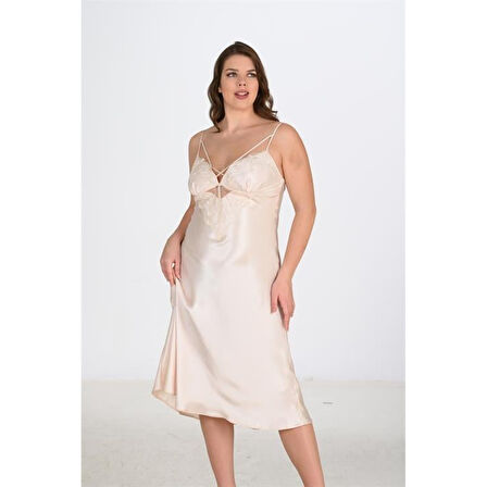 MARSiLYAN- 2li Fildişi Sabahlık Takımı Bigsize 6222