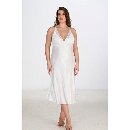 MARSiLYAN- 2li Ekru Sabahlık Takımı Bigsize 6224