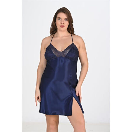 MARSiLYAN- 2'li Lacivert Sabahlık Takımı Bigsize 6215