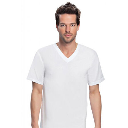 Nbb 707 Erkek  Atlet Kısa Kollu V Yaka