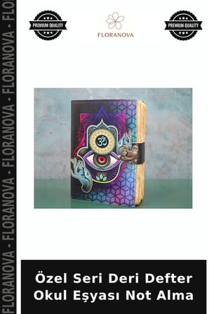 Özel Seri Deri Defter Okul Eşyası Not Alma