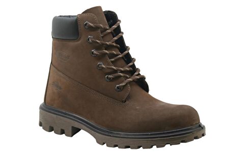 Scooter Su Geçirmez Deri Kahverengi Erkek Bot M7108NKA