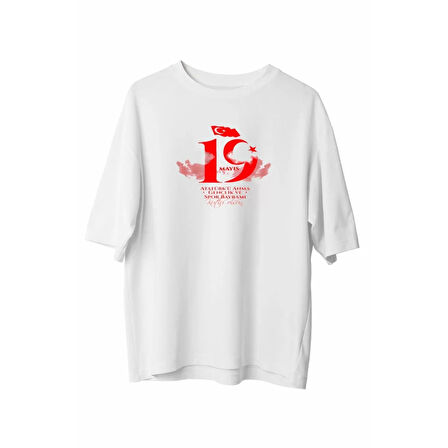 19 Mayıs Unisex Baskılı Tshirt