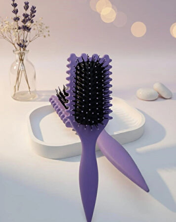 Parıltı Evi Hacim Veren, Bukle Belirginleştirici, Şekillendirici Saç Fırçası, Belirgin Bukleler