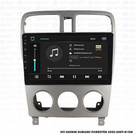 Araç Multimedya Subaru Forester Android 12 Carplay 4Gb Ram + 64Gb Hdd 2003-2007 Navigasyon Ekran MYW