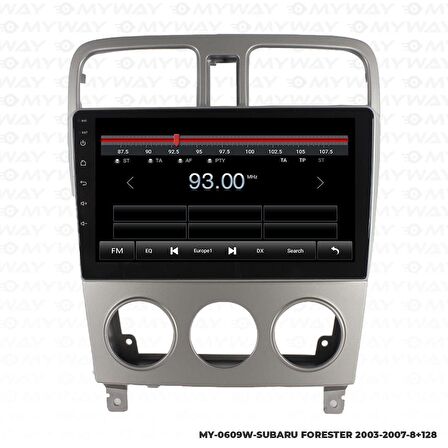 Araç Multimedya Subaru Forester Android 12 Carplay 4Gb Ram + 64Gb Hdd 2003-2007 Navigasyon Ekran MYW