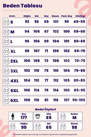 Nisanca Büyük Beden Kışlık Düğmeli Ekose Desen Yılbaşı Temalı  Kadın Süet Pijama Takımı