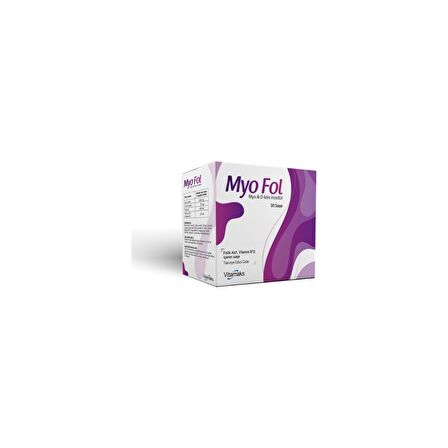 Myo Fol ,Myo D-Kiro İnositol 30 Saşe